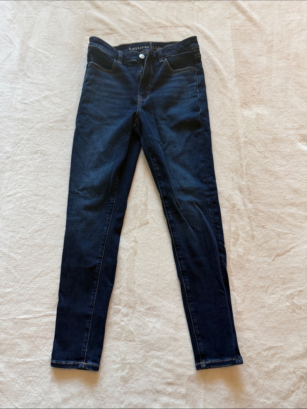 American Eagle Outfitters Women's Dark Indigo Skinny Jeans